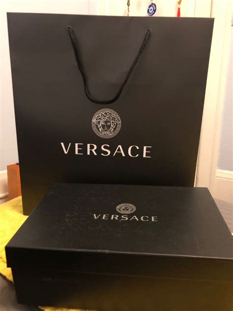 versace bag box|More.